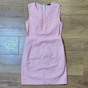 Theory Seersucker Shift Dress Size 4